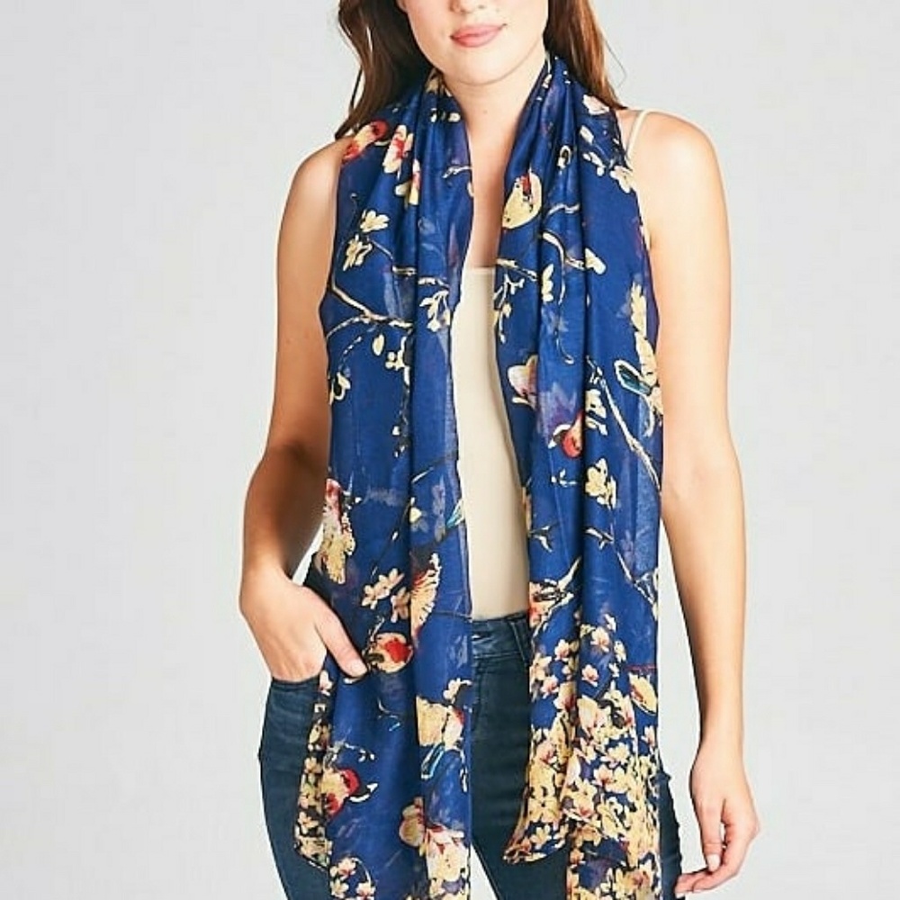 Summer weight scarves
